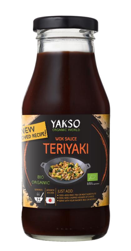 Yakso Woksaus teriyaki bio 240.00 Milliliter