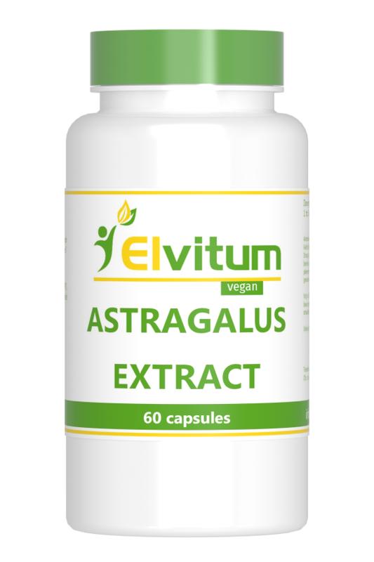 Elvitum  Astragalus extract 500mg 60 Capsules