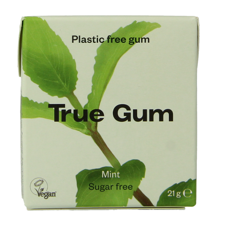 True Gum Mint suikervrij 21 Gram