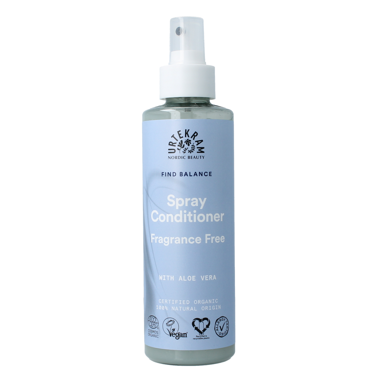 Urtekram Gevoelig huid spray conditioner bio 250.00 Milliliter