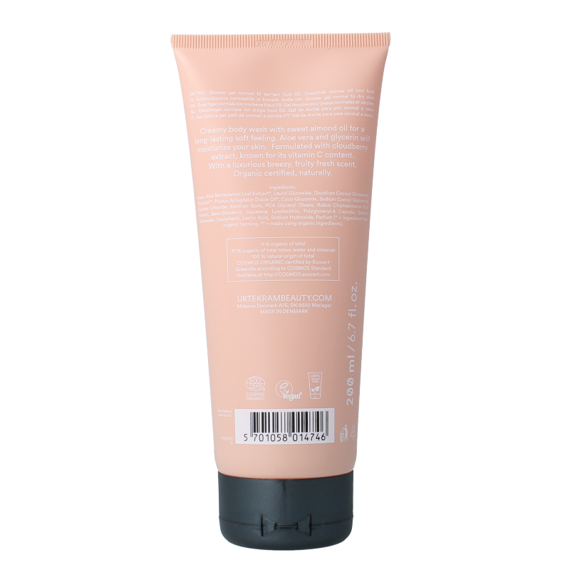 Urtekram Nordic berry creamy body wash 200 Milliliter