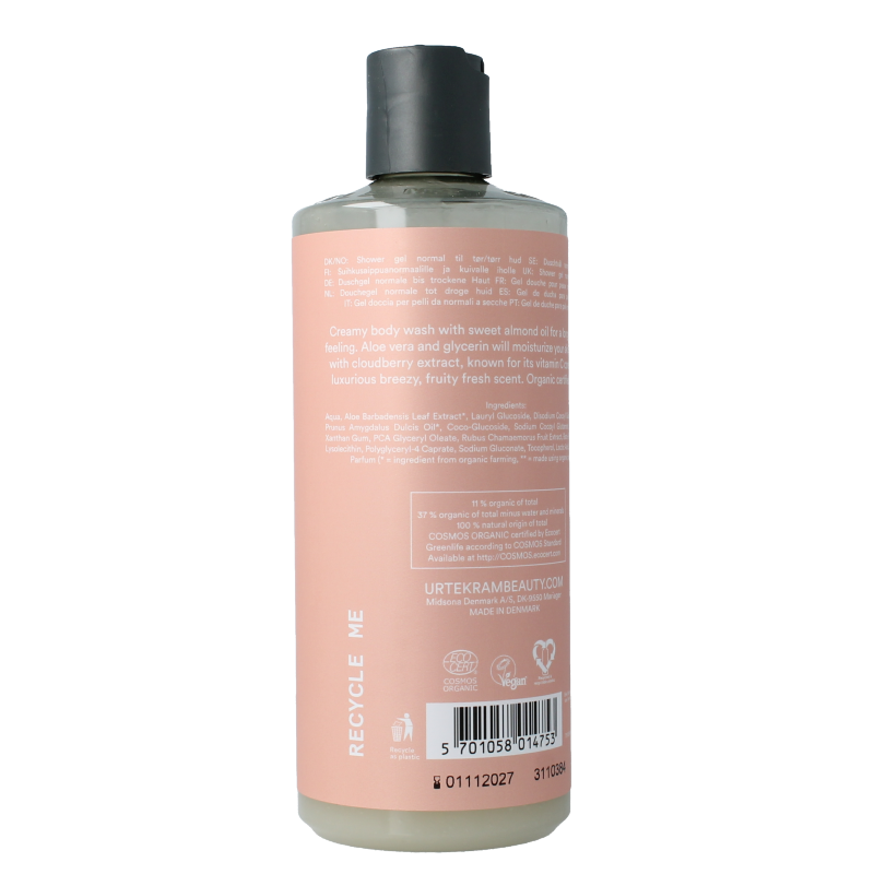 Urtekram Nordic berry creamy body wash 500 Milliliter