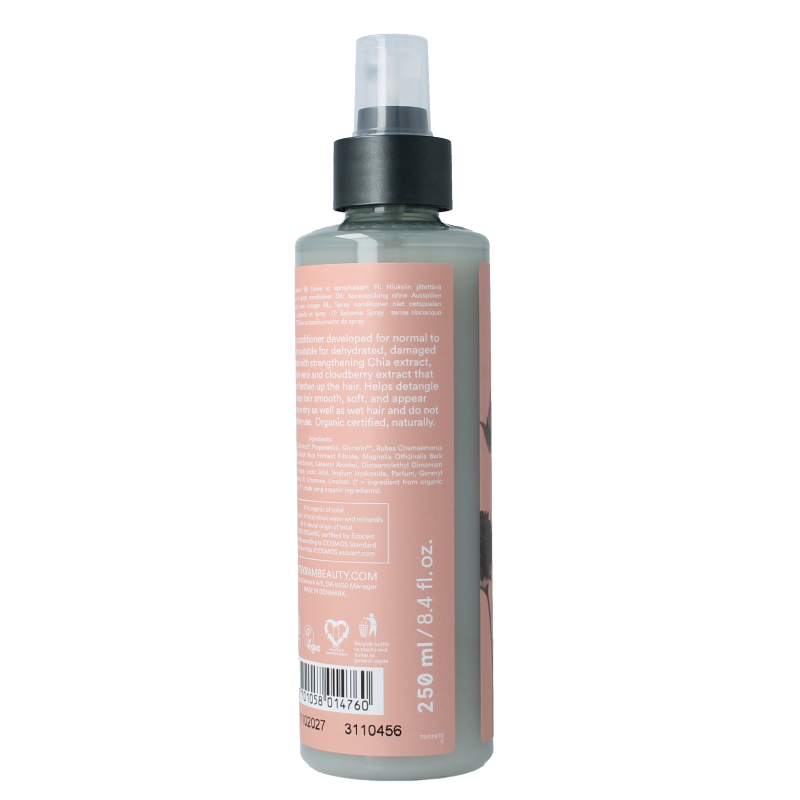 Urtekram Nordic berry spray conditioner normaal/droog haar 250 Milliliter