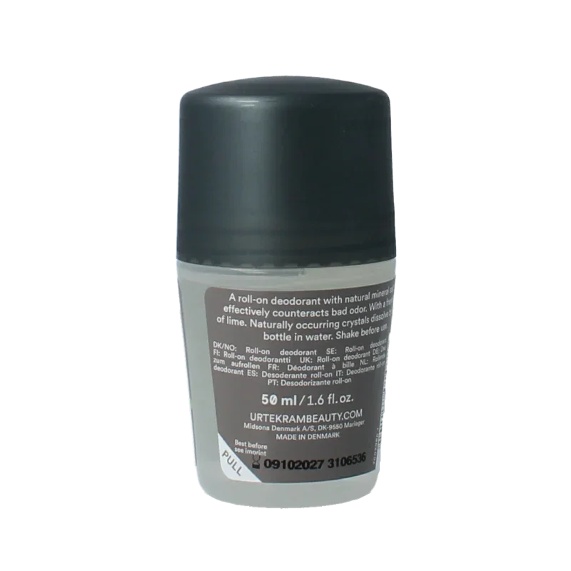 Urtekram Deodorant limoen kristal bio 50 Milliliter