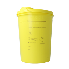 Blockland Naalden container large geel 2 Liter