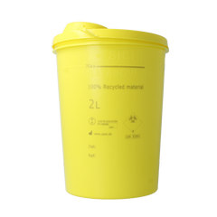 Blockland Naalden container large geel 2.00 Liter