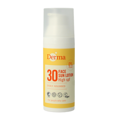 Derma Sun face lotion SPF30 50.00 Milliliter