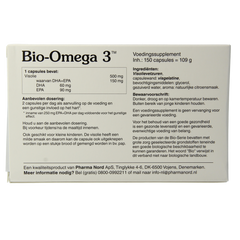 Pharma Nord Bio omega 3 visolie 150.00 Capsules