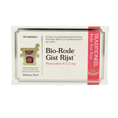 Pharma Nord Bio rode gist rijst 60.00 Tabletten