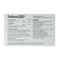 Pharma Nord Seleen Q10 60 capsules & 60 tabletten 120 Stuks