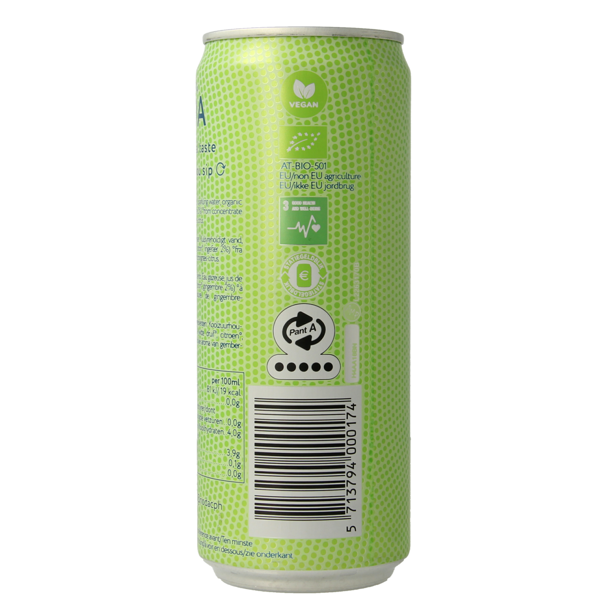 NODA Ginger lemongrass bio 330.00 Milliliter