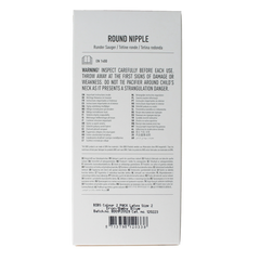 Bibs Fopspeen maat 2 iron / baby blue natural rubber 2 Stuks