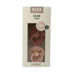 Bibs Fopspeen maat 3 woodchuck blush 2.00 Stuks