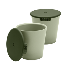 Bibs Baby cup set sage 1 Set