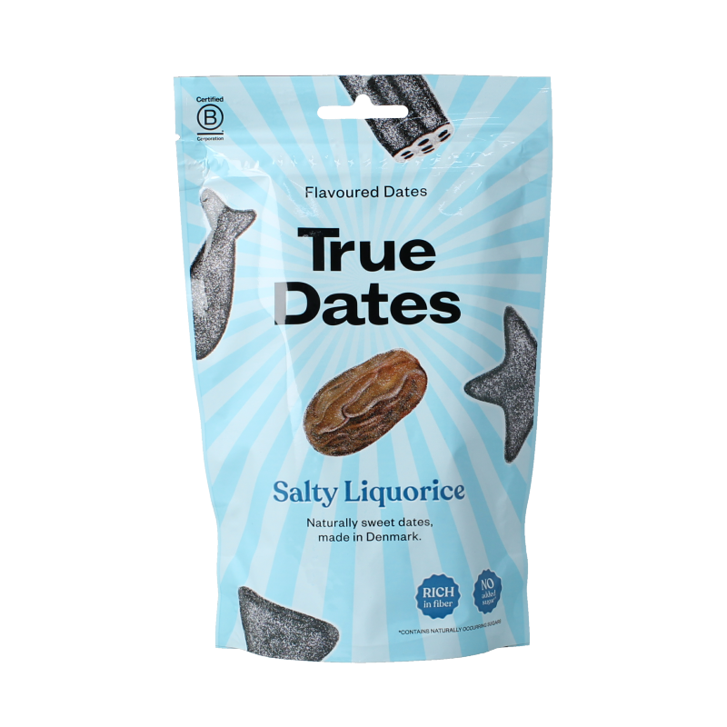 True dates Salty liquorice 100 Gram