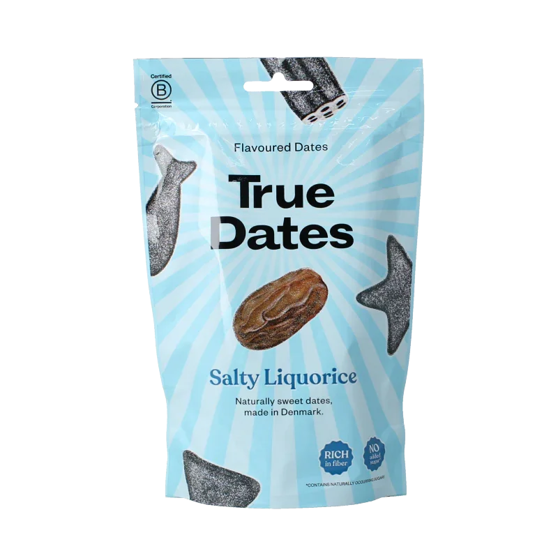 True dates Salty liquorice 100 Gram