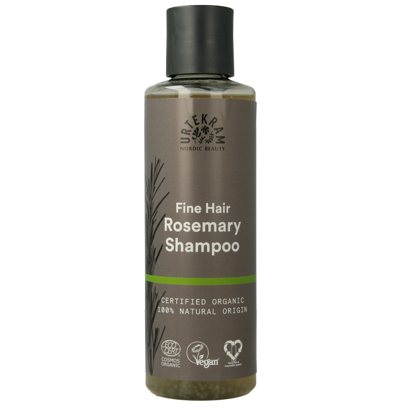 Urtekram Shampoo rozemarijn 250 Milliliter
