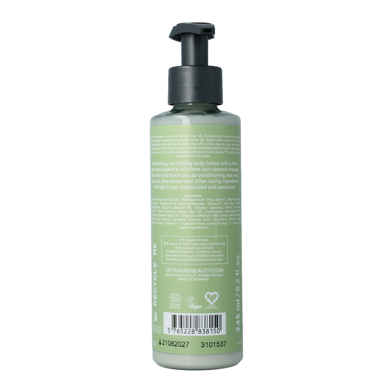 Urtekram Aloe vera bodylotion 245 Milliliter