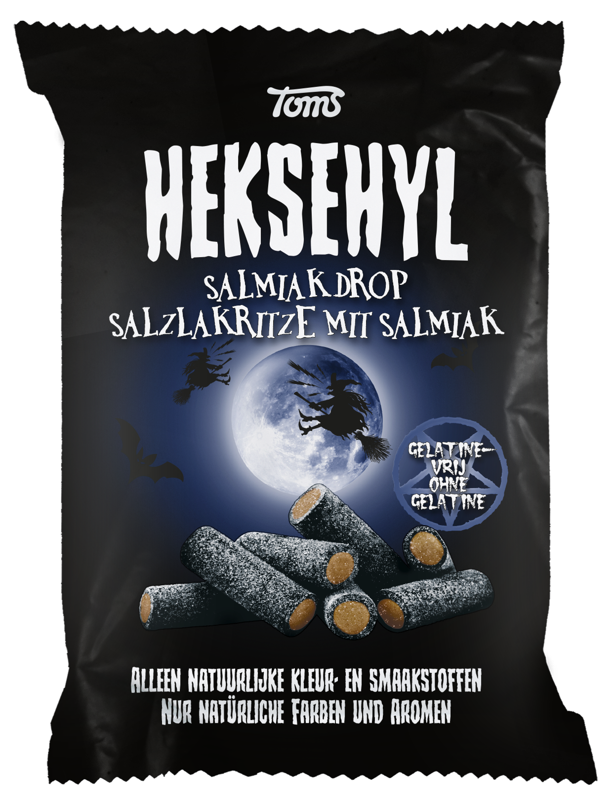 Heksehyl Salmiakdrop 300 Gram