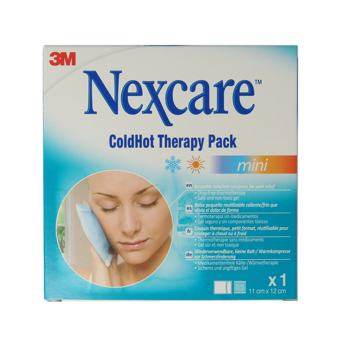 Nexcare Cold hot pack mini 11 x 12cm 1.00 Stuks