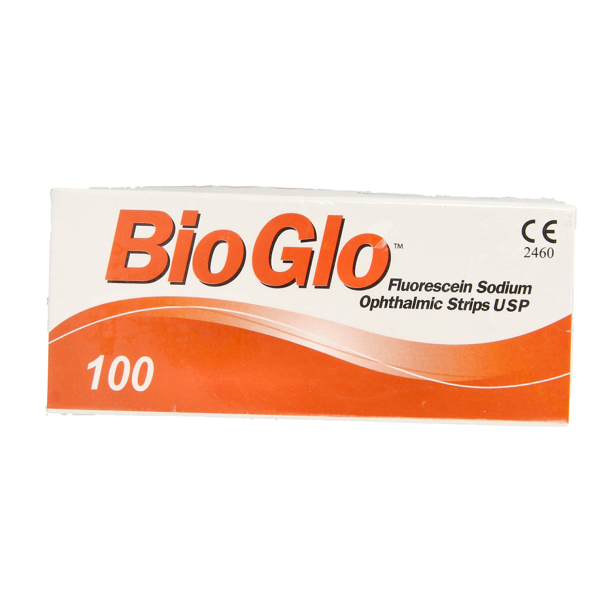 Bausch & Lomb Bio glo fluorescine strips 100.00 Stuks