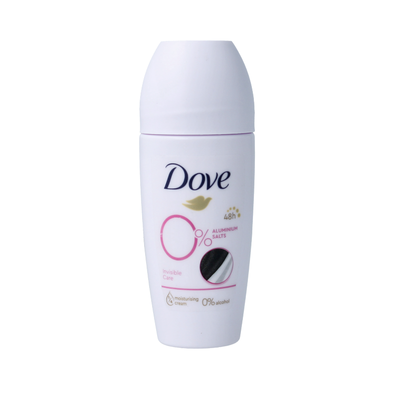 Dove Deodorant roller invisible care 0% 50 Milliliter