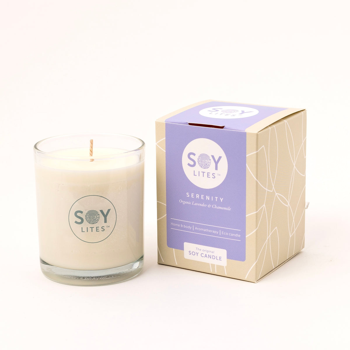 Soylites Soja geurkaars serenity 70 Milliliter