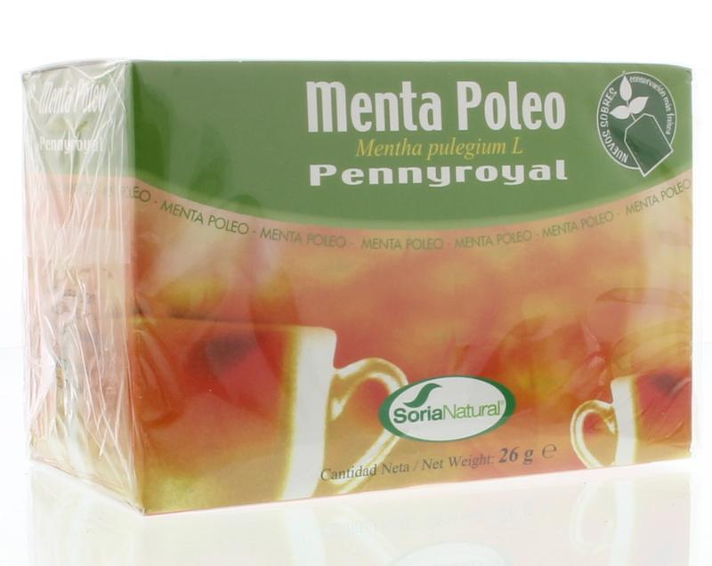Soria Natural Poleo mentha poleimunt infusie 20 Zakjes