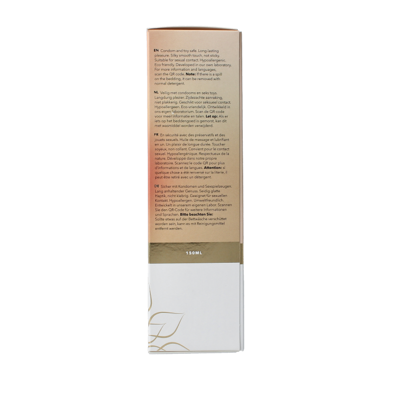 Bodygliss Silky soft massageolie champagne strawberry 150 Milliliter