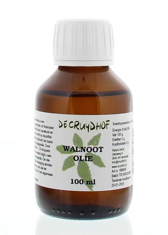 Cruydhof Walnootolie 100 Milliliter