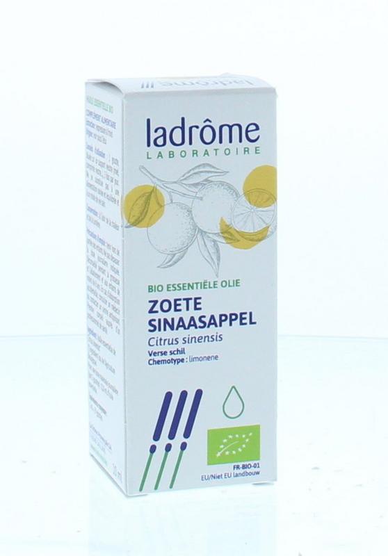 Ladrome Sinaasappel olie bio 10 Milliliter