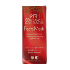 Irish Organics Gezichtsmasker zeewier parfumvrij bio 75 Milliliter