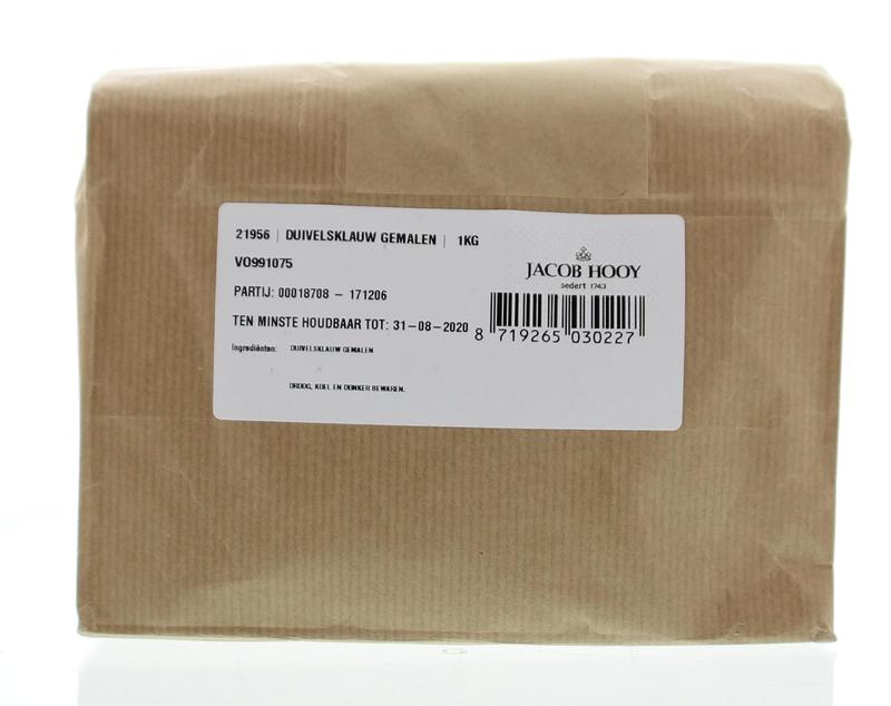 Jacob Hooy Duivelsklauw/teufelskraut gemalen  1.00 Kilogram