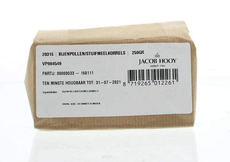Jacob Hooy Bijenpollen/stuifmeelkorrels 250 Gram