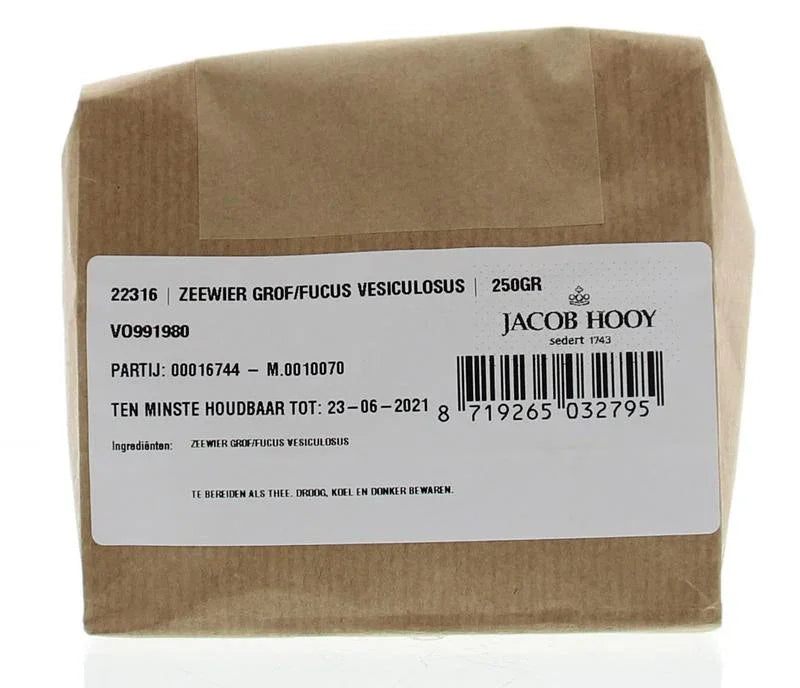 Jacob Hooy Zeewier grof stukken 250 Gram