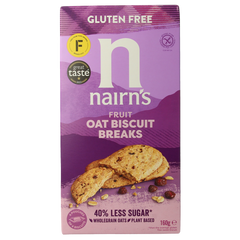 Nairns Biscuit breaks oats & fruit 160 Gram