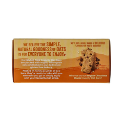 Nairns Crunchy oat bars honey glutenvrij 160 Gram
