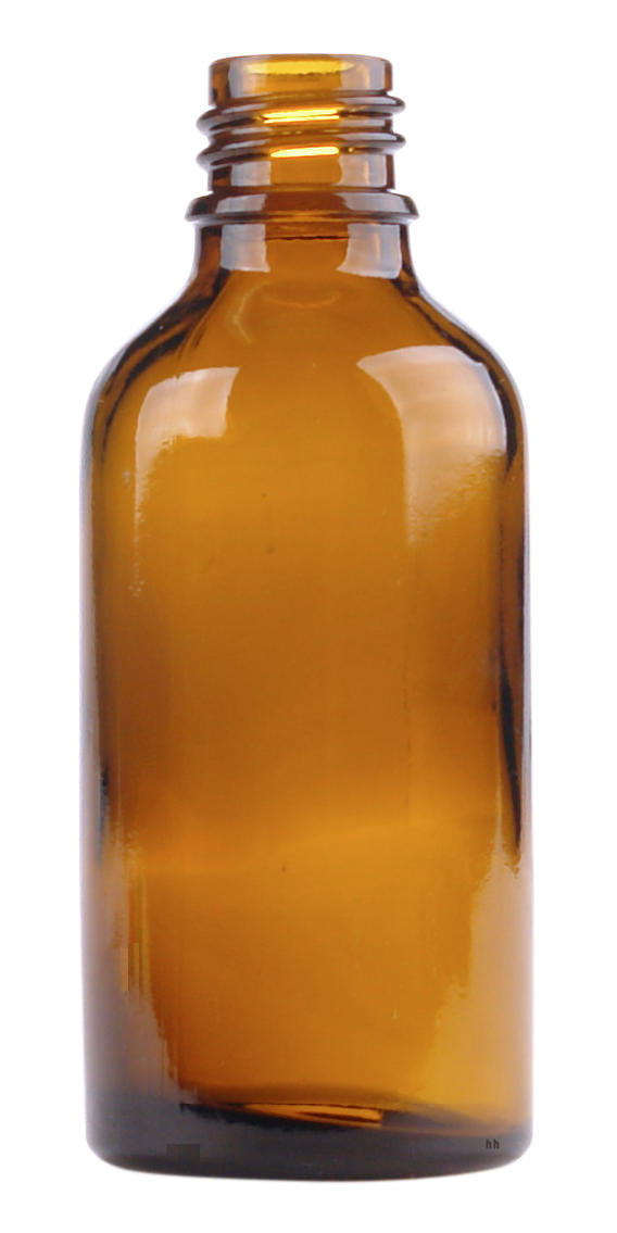 Helios Holland Flesje glas 50ml amber 5 Stuks