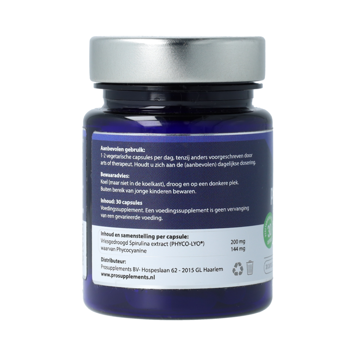 Prosupplements PhycoPrime 30.00 Vegetarische capsules