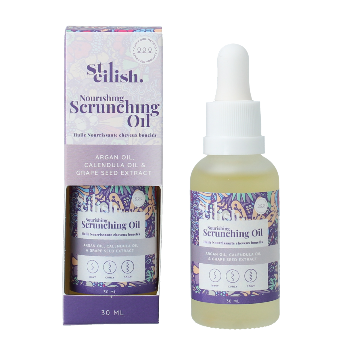 Steilish Nourishing scrunching oil 30.00 Milliliter