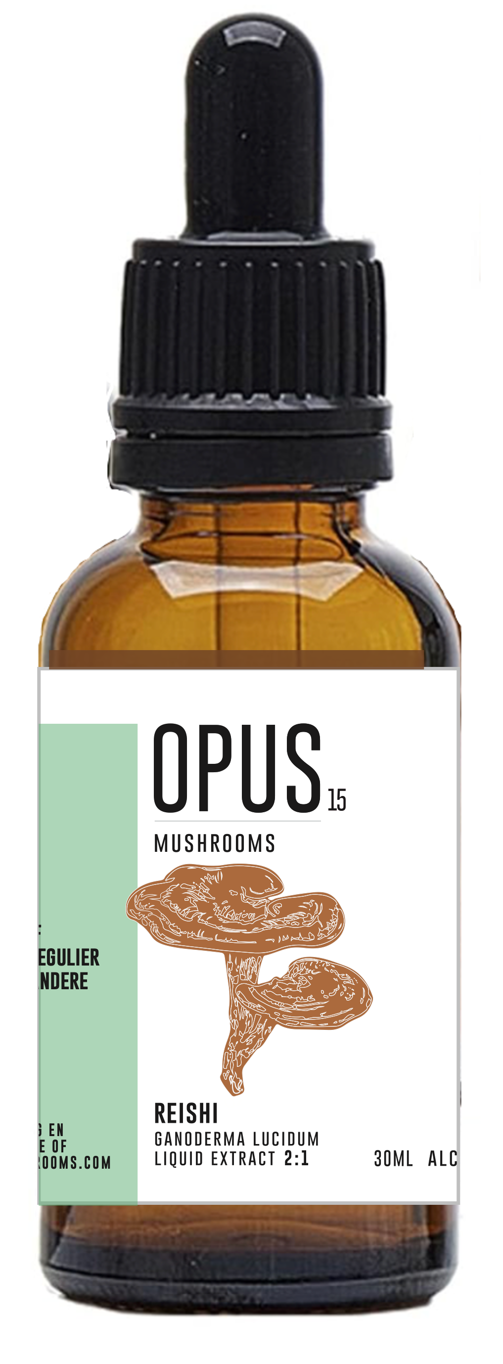 Opus Mushrooms Reishi 2:1 bio 30 Milliliter