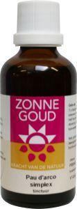 Zonnegoud Pau d'arco simplex 50.00 Milliliter
