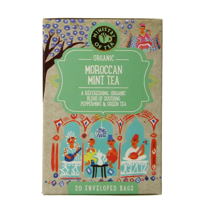 Ministry Of Tea Moroccan mint tea bio 20 Zakjes