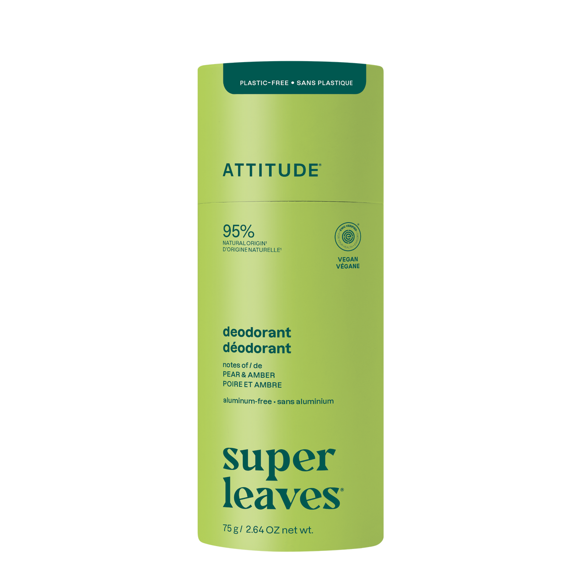 Attitude Deo super leaves pear & amber 75 Gram