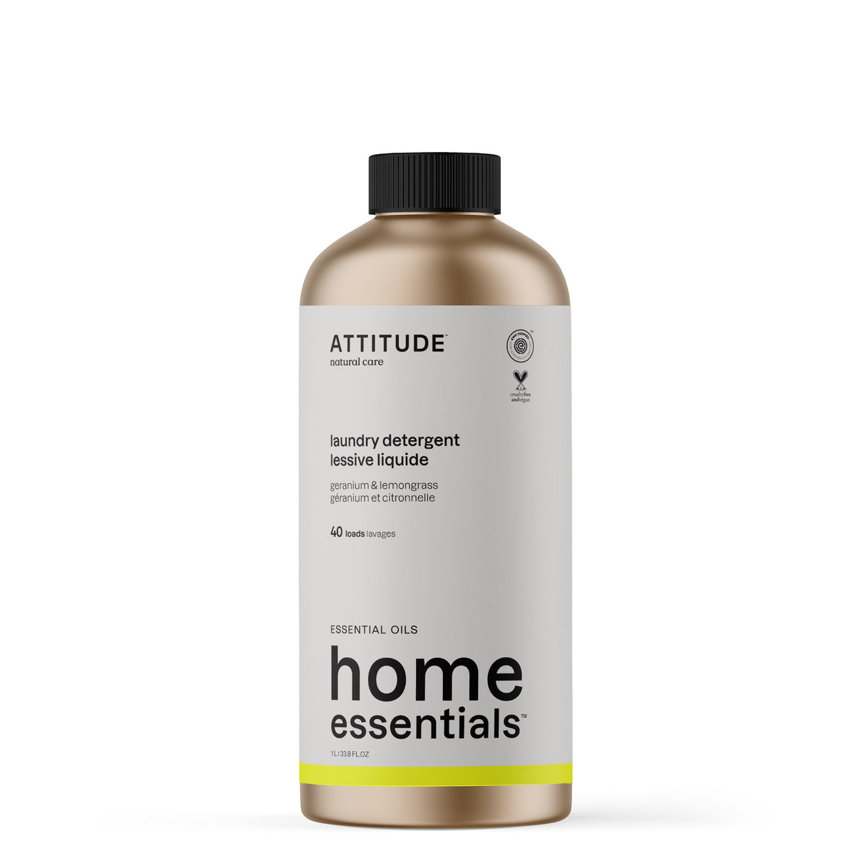 Attitude Wasmiddel geranium & citroengras 1.00 Liter