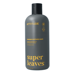 Attitude Shampoo & bain 2 en 1 super feuilles sports 473 Millilitres