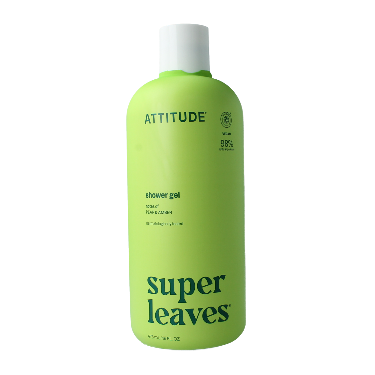 Attitude Shower gel soothing pear & amber 473.00 Milliliter