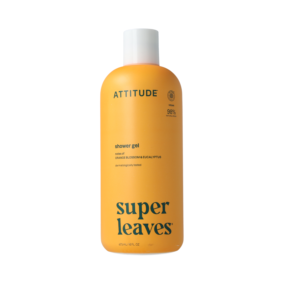 Attitude Shower Gel Energizing Orange Blossom 473.00 Milliliter