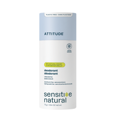 Attitude Deodorant baksoda vrij parfumvrij super leaves 75 Gram