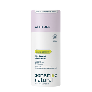 Attitude Deodorant baksoda vrij zoete jasmijn super leaves 75.00 Gram